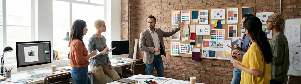 Job seeker completing career interview